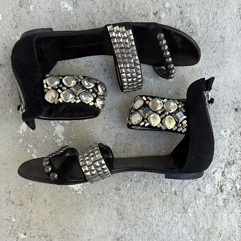 Giuseppe Zanotti studded sandals